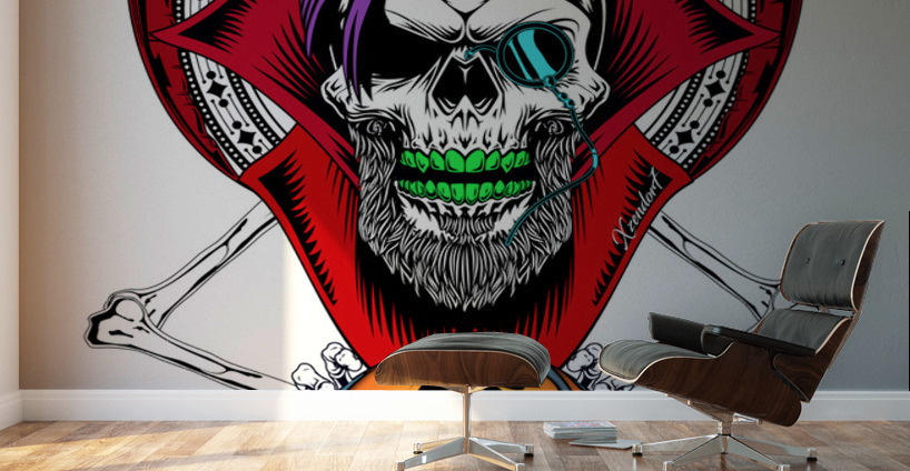 The Fortune Teller On A White Background Digital Art by Xzendor7 Wall Murals