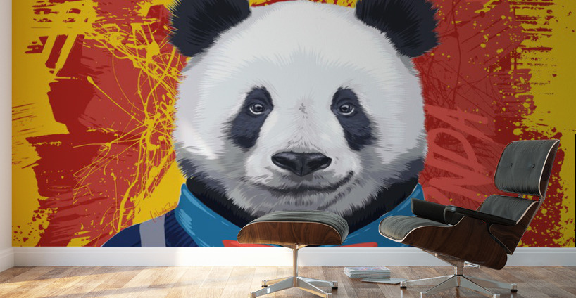 pnda print Wall Murals