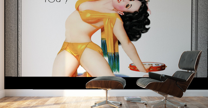 Bent On Pleasing You by Enoch Bolles Vintage Illustration Xzendor7 Art Reproductions Wall Murals