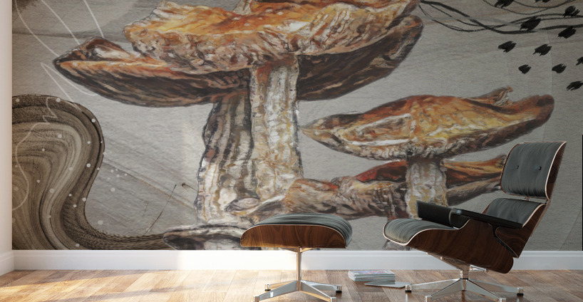 Magic Mushroom Wall Murals
