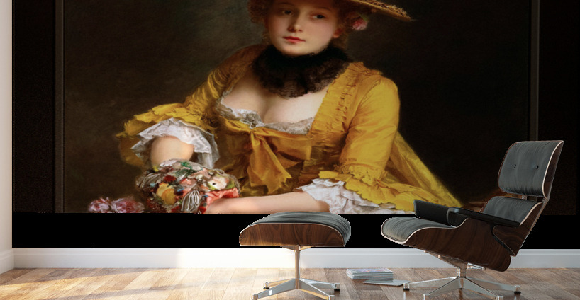Will It Be Fine by Gustave Jacquet Remastered Xzendor7 Fine Art Old Masters Reproductions Wall Murals