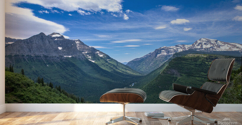 Glacier National Park Wall Murals