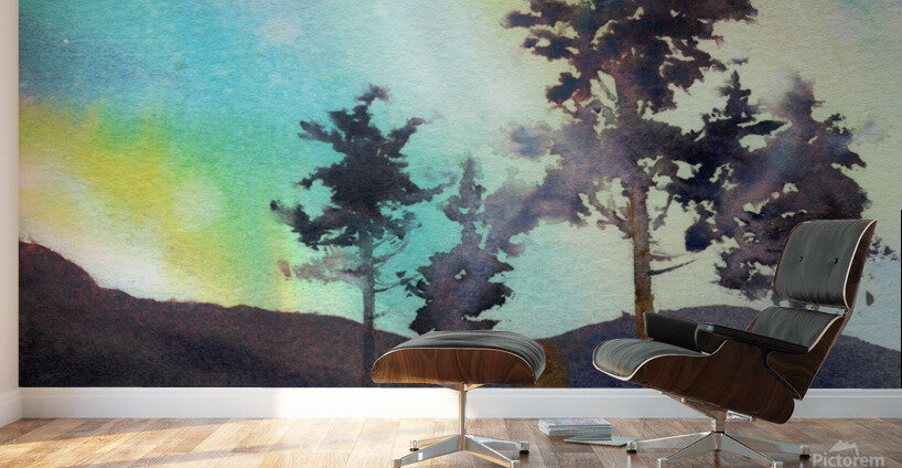 Bonfire Wall Murals