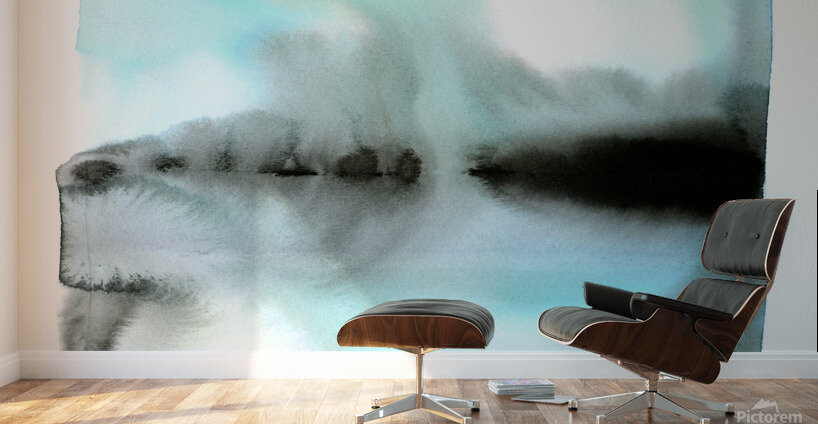 Turquoise Mist 2 Wall Murals