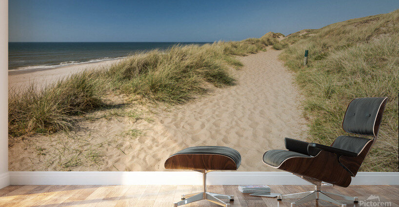 Hiking in the Dunes Wall Murals