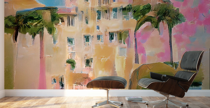 Pastel Ritz Carlton Wall Murals