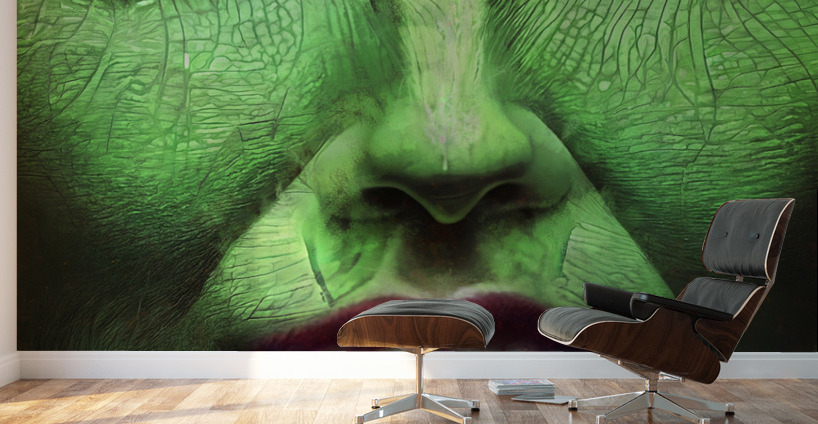 The Green Woman 3 Wall Murals