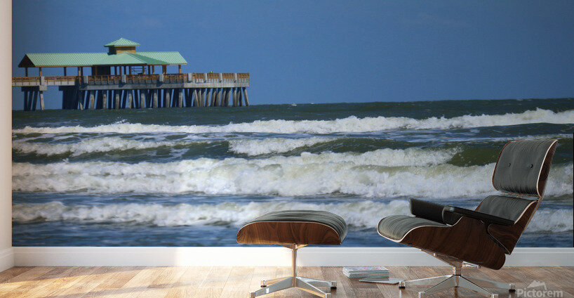 Charleston Beach Front  Wall Murals