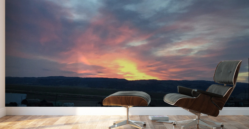 The amazing skies over the central US Wall Murals