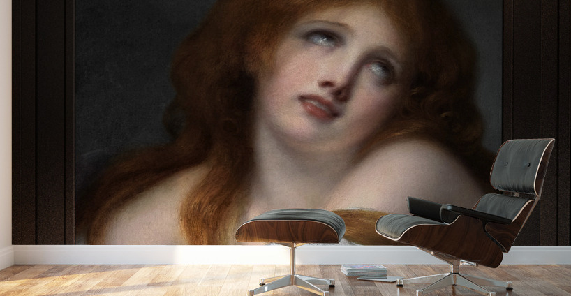 Female Portrait by Jean-Baptiste Greuze Remastered Xzendor7 Classical Fine Art Old Masters Reproductions Wall Murals