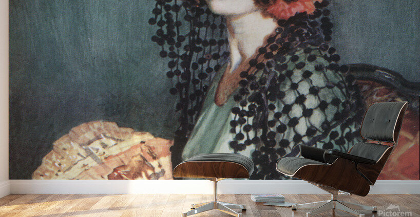 Enriqueta con toca de madronos Wall Murals