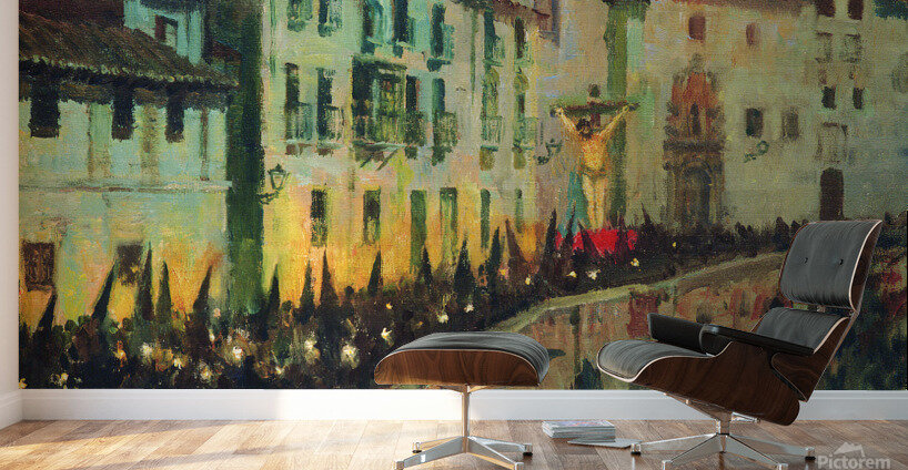 La procesion del silencio Granada Spain Wall Murals