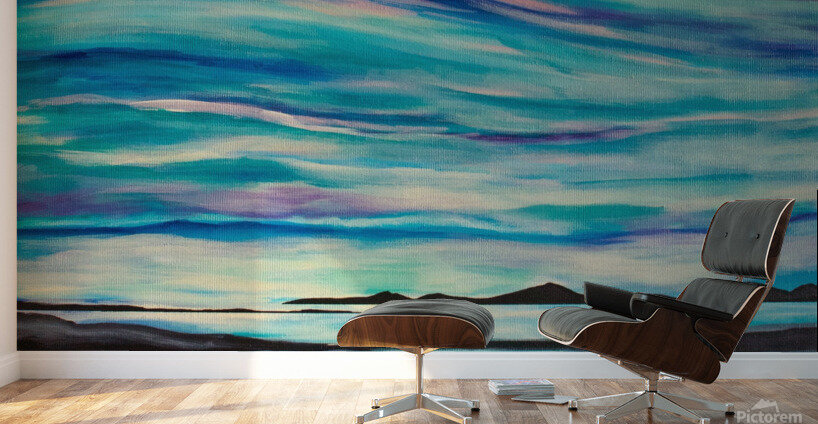 A Chilly Morning Wall Murals