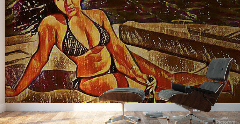 Sauna Wall Murals