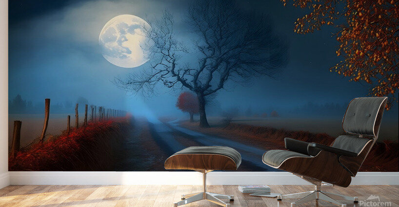 Autumn night no.3 Wall Murals