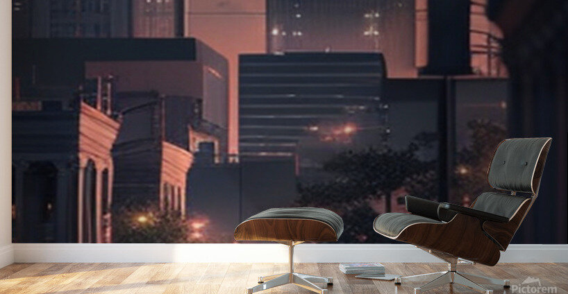 Mobile Alabama in the Year 2053 A15 Wall Murals