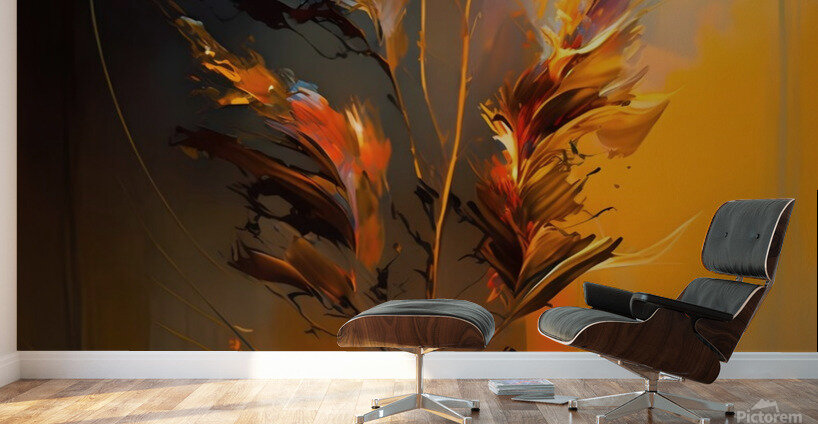 Flower World no.17 Wall Murals