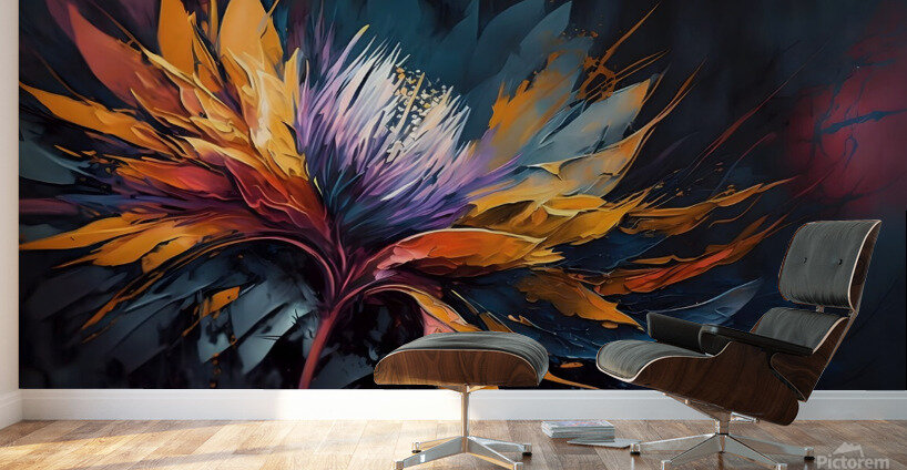 Flower World no.21 Wall Murals