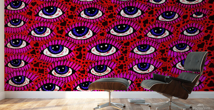 Eyes of Infinity Wall Murals
