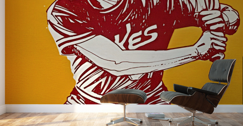 1977 albuquerque dukes art  Wall Murals