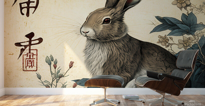 Year of the Rabbit A3 Wall Murals