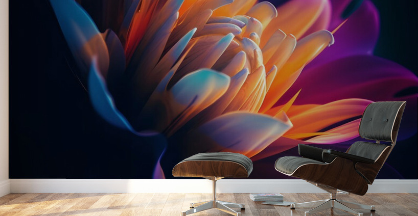 FLOWER WORLD no.74 Wall Murals