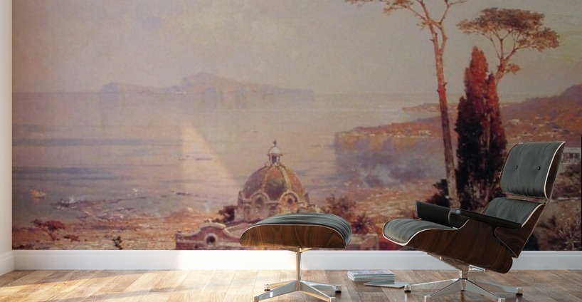 The view from the balcony Wall Murals