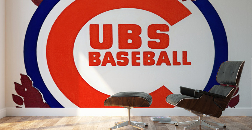 1960 Chicago Cubs Art Wall Murals