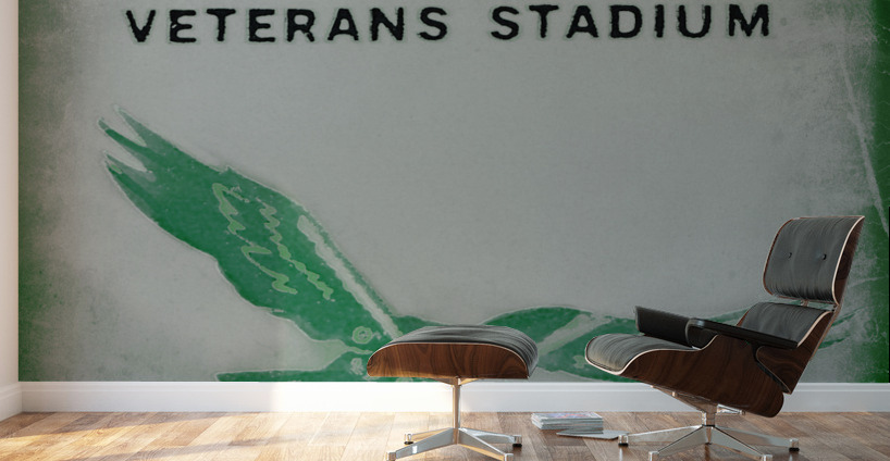 1973 Philadelphia Eagles Football Ticket Remix Wall Murals