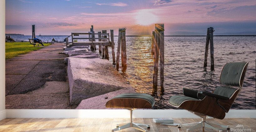 Golden at Perkins Pier Wall Murals