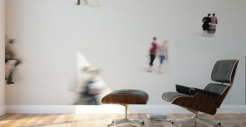 Walking in the Park Wall Murals