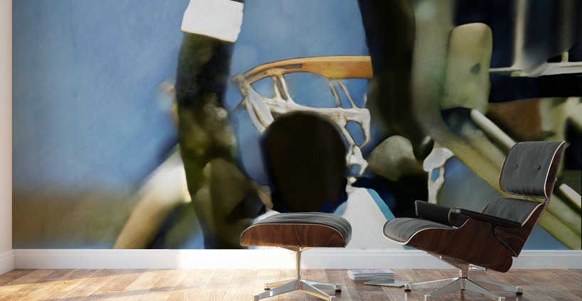 Michael Jordan Two Handed Dunk  Wall Murals