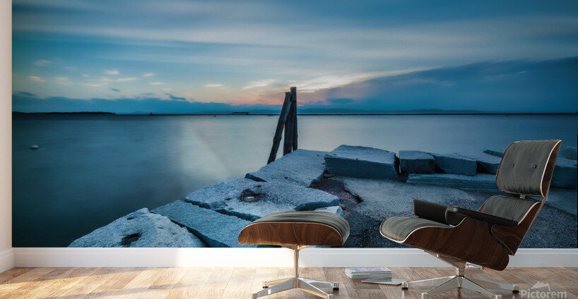 Quiet Night Reflections  Wall Murals