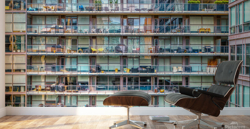 View from My Home Office Window Wall Murals