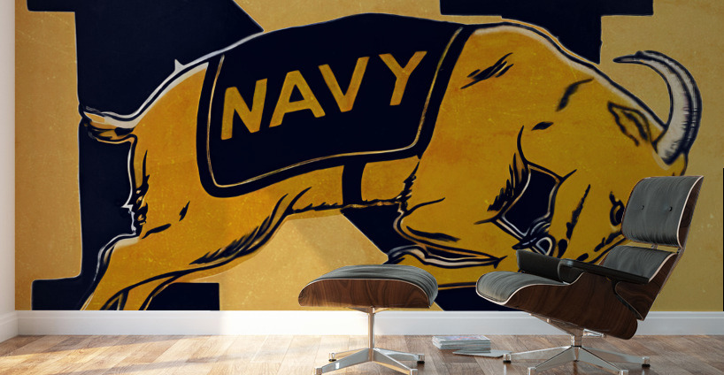Vintage Navy Art Wall Murals