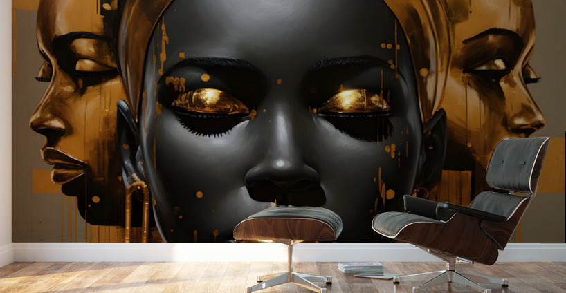 Golden Goddesses 11 Wall Murals