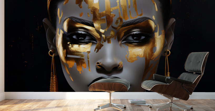 Golden Goddesses 9 Wall Murals