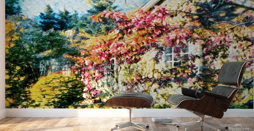 Cabbagetown House and Garden Wall Murals