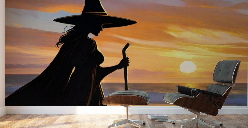 The Wicked Witch Of Naples Beach Wall Murals