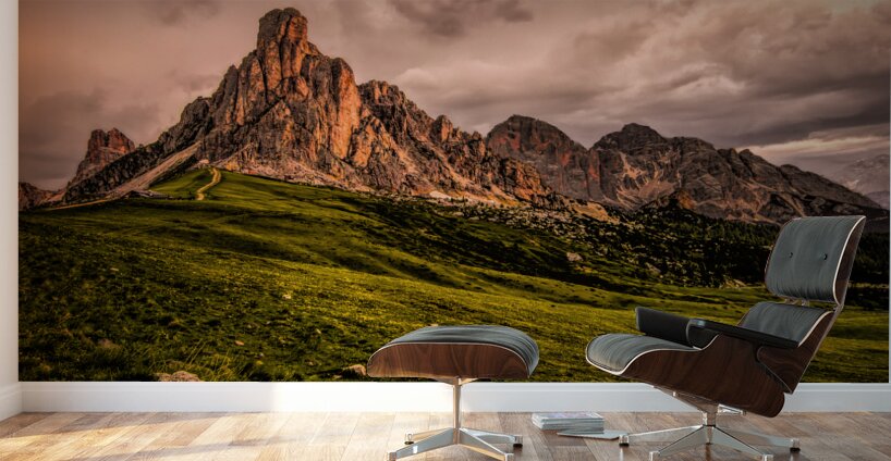 Italian Dolomite Passo Giau Wall Murals