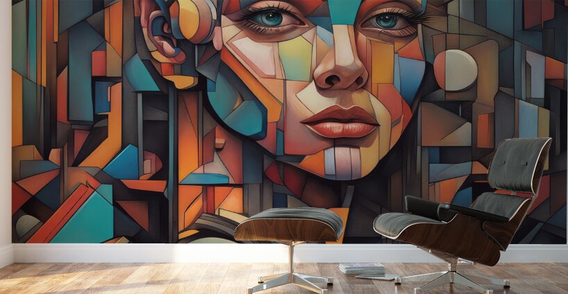 BLUE EYES Wall Murals