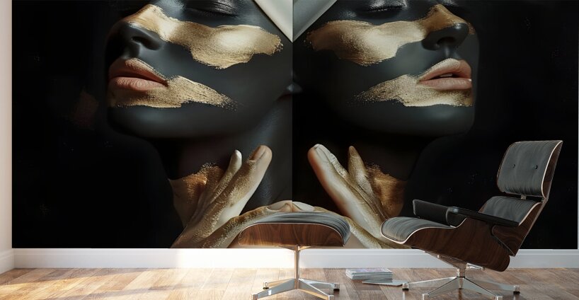 Duplicated 3 Wall Murals