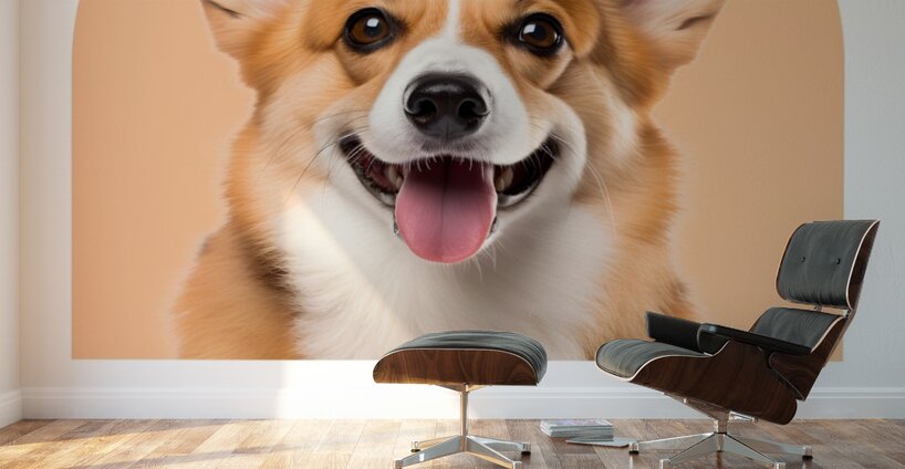 Welsh Corgi Informative Poster Wall Murals