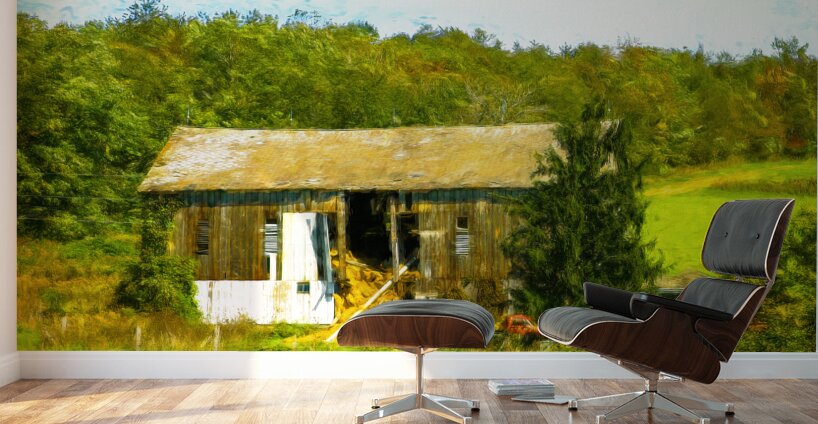 My Love of Old Barns Wall Murals