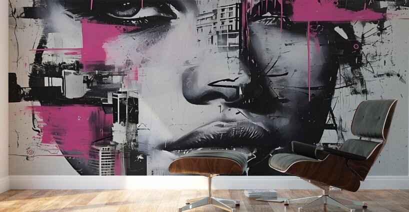 Urban Abstract Beauty 8 Wall Murals