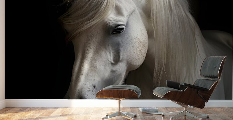 The White Horse 1 Wall Murals