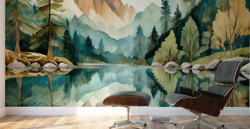 Colors of Clean and Fresh Wall Murals