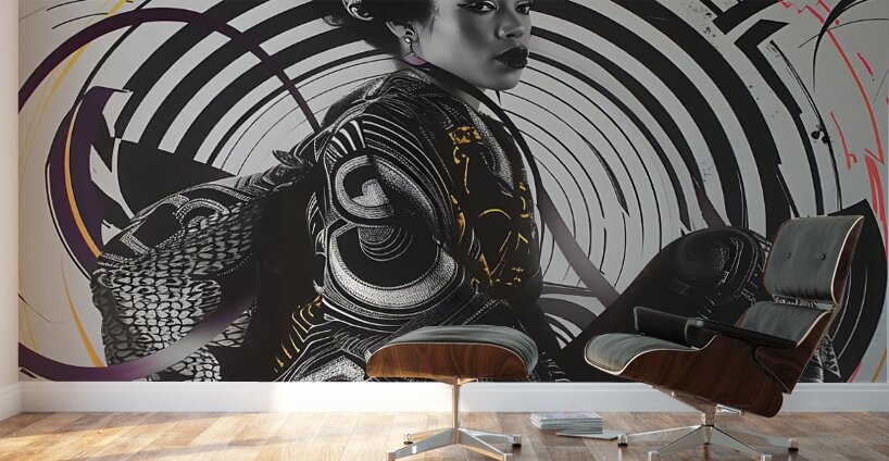 She Is Op Beauty 7 Wall Murals