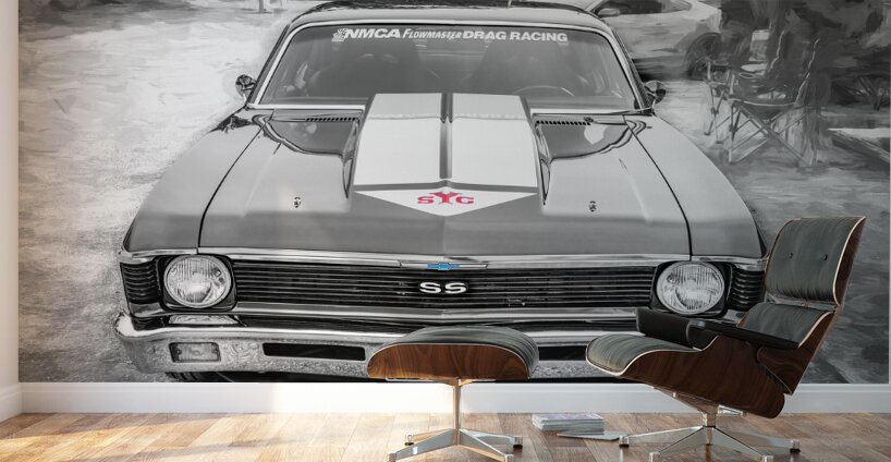 1971 Chevrolet Nova Yenko X 5 Wall Murals