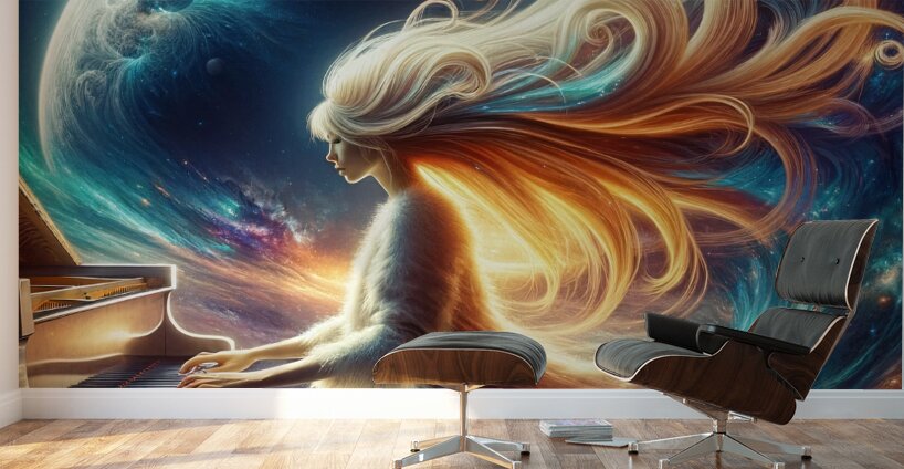 Satelite Sonata Wall Murals